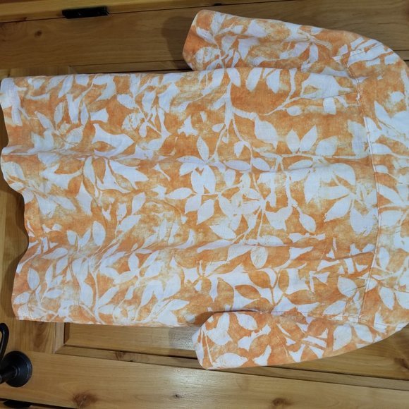 Tommy Bahama M S/S Button Shirt Orange - Picture 10 of 10